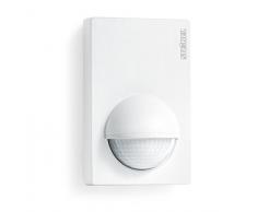 Steinel Detector de movimiento infrarojo IS 180-2 blanco, Sensor de movimiento para dentro y fuera, 180° ángulo de detección, Ideal para fachadas, entradas principales, jardines o patios, 603212