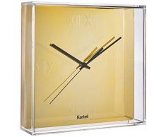 Kartell Tic Tac y Reloj de Pared, Amarillo (Oro)