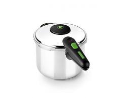 Monix Presto Olla a presión, 7 litros, acero inoxidable apto para todo tipo de cocina incluida inducción