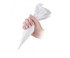 Tescoma - Manga pastelera - Línea Delicia - Manga pastelera con Mini-Boquilla - 5 Unidades - Material plástico Transparente - Medidas 30 cm