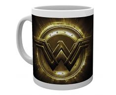 GB Eye LTD, Justice League Movie, Wonder Woman Logo, Taza de cerámica
