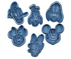 Cuticuter CGPACKDISNEYCARAS Cortador De Galletas, Azul