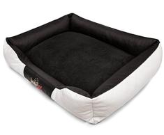 Hobbydog R1 CEEBCZ5 Cesarean Exclusive R1 - Cama Infantil (65 x 52 cm, 2 kg), Color Blanco y Negro