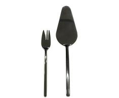 MEPRA 108622013 - Vajilla para Aperitivos y Salsas, Color Negro