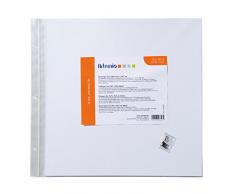 Artemio 20,5 x 20,5 cm 10 Piezas Fundas de plástico para álbumes de Recuerdos álbum de Fotos, translúcido