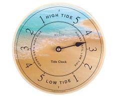 Acctim 24690 Portland Reloj de Pared, Color Rojo