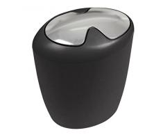 Spirella 10.10548 - Papelera, 25 x 18 x 29,5 cm, color negro