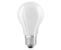 OSRAM LED Superstar Classic A, casquillo: E27, regulable, blanco cálido, 2700 K, 5 W, reemplazo para bombilla incandescente de 40 W, esmerilado, paquete de 6