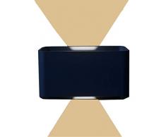 LeuchTek lámpara de pared, antracita, talla única