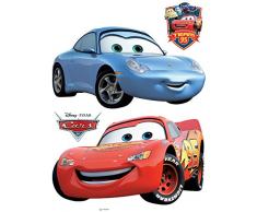 AG Diseño DKS 1088 Disney Cars, Pegatinas de Pared, 30 x 30 cm â 1 Notebook, Papel, Colorful, 30 x 30 cm