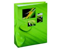 Hama Singo Memo Singo106261-Álbum para Pegar, álbum (100 Fotos de 10 x 15 cm), Color Verde, 10x15