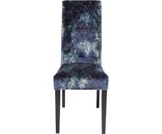 Kare Silla Econo Slim Fancy Azul (2 Unidades), de Terciopelo, Juego de 2