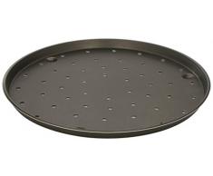 Lacor - 67836 - Molde Pizza Aluminio Con orificios 36 cm - Negro