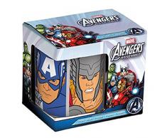 Taza en caja de los Vengadores