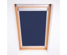 Bloc Skylight Blind 1 (55/78) Estor para Ventanas de Techo Fakro, Opaco, Color Azul Marino