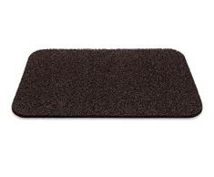 SF F&S Spaghetti-Curly - Felpudo de Entrada de 60 x 80 cm, Muy Resistente, Especialmente para el Exterior. Color bruÃ±o. Resistente a Las heladas. Grosor: 13 mm
