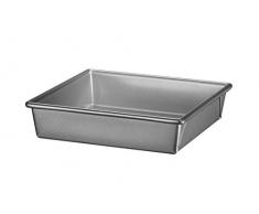 KitchenAid KBNSO08SQ Horno Plaza Acero - Bandeja de Horno (Postre, Horno, Plaza, Gris, Acero, 232,2 °C)