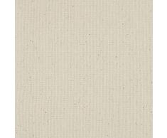 Kt KILOtela - Tela Loneta Tintada, Decoración, Tapizar, Cojines, Cortinas, Colchas, Bolsos, Manteles, 300 cm Largo x 280 cm Ancho, Color Blanco Roto, Beige, Natural 000-3 Metros