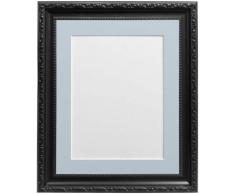 Frames by Post Marco de Fotos, Estilo Shabby Chic, plástico, Negro, 8 x 8 Image Size 5 x 5 Inches