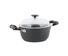 Sambonet 51007-70 1965 Vintage Quarzo Nero - Olla (Aluminio)