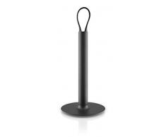 EVA SOLO Portarrollos de Cocina con Lazo de Cuero (Negro)