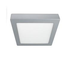 Wonderlamp W-E000062 Downlight - Led superficie cuadrado, 20 W, color gris