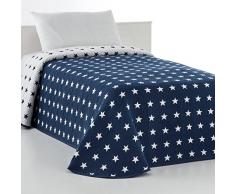 VIALMAN Colcha Bouti Ligera Sofia 10 para Cama de Matrimonio de 180 cm | Colcha Cama 180 | TamaÃ±o Colcha 270 X 270 cm, Color Marino