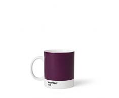 Pantone Taza de café, Porcelana, Aubergine 229, 8.4 x 8.4 x 12.1 cm