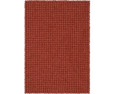 myfelt Lora Alfombra, Rojo, 50 x 70 cm