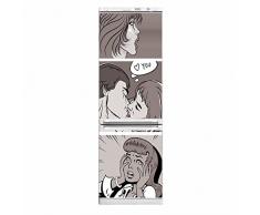 Skinfridge HO.01.0049.00 - Vinilo adhesivo para nevera, diseño comic pop