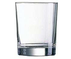 Arcoroc Stockholm Caja 6 Vasos Bajos Vidrio 27cl Transparente