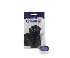 Cereria de Giorgio Concentrado de Vela Tealight perfumadas Alla Frutas, Cera, Azul, 3.8Â X 3.8Â X 1.6Â cm, 12Â Unidades