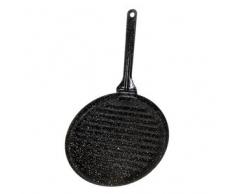 Garcima Asadora de Porcelana Redonda, 24 cm