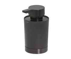 Tiger Tune Dispensador de Jabón Independiente, Metal Negro Cepillado / Negro