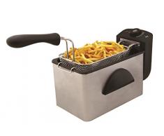 Comelec FR 3082 Freidora elÃ©ctrica, 2000 W, Blanco/Negro