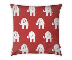 Bonamaison - Funda de Almohada, Multicolor, 45 x 45 cm