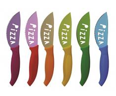Brunch Time Set Cuchillo Pizza 6 Uds. Multicolor