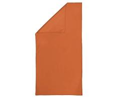 Fleuresse Microline 3450 - Toalla, Microfibra, Naranja, 90 x 180