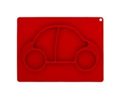 BRANDANI 53103 - Bandeja, Silicona, Rojo, Talla Ãºnica