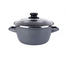 Magefesa k2 gransasso Cacerola 24 cm, Acero esmaltado