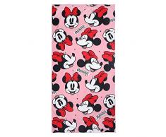 CERDÃ LIFES LITTLE MOMENTS 2200003990 Toalla Polyester Minnie, Rosa, 70x140cm