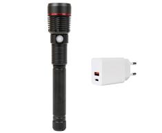 PNI Adventure F450 linterna de foco de aluminio BOOST LED 20W 1500lm hasta 450m 4400mAh IPX5 con fuente de alimentaciÃ³n CHG300