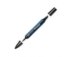 Winsor & Newton Rotulador ProMarker, True Blue (B555), Azul