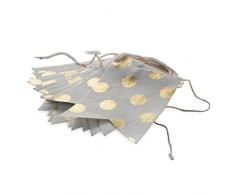 Mopec Guirnalda Topos Dorados, Tela, Marfil, 3x15x11 cm, 2 Unidades