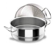 Lacor - 50428 - Cacerola Vapor Chef Classic 28 cm. Inox