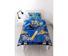 LEGO Nexo Knights Power Juego de funda de edredón, diseño de impresión en mosaico
