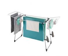 Metaltex Hurricane Tendedero alas 24 m, Epoxy, Gris