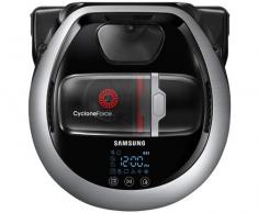 Samsung VR20R7250WC aspiradora robotizada Sin Bolsa Black, Plata 0,3 L - Aspiradoras robotizadas (Sin Bolsa, Black, Plata, Forma en D, LED, 0,3 L, 78 dB)