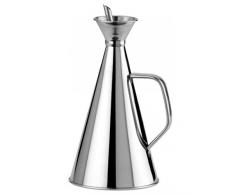 Wurko Aceitera, Acero Inoxidable, Gris, 11x14x21 cm