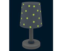 Dalber Lámpara Infantil De Mesa Star Light Estrellas Azul
